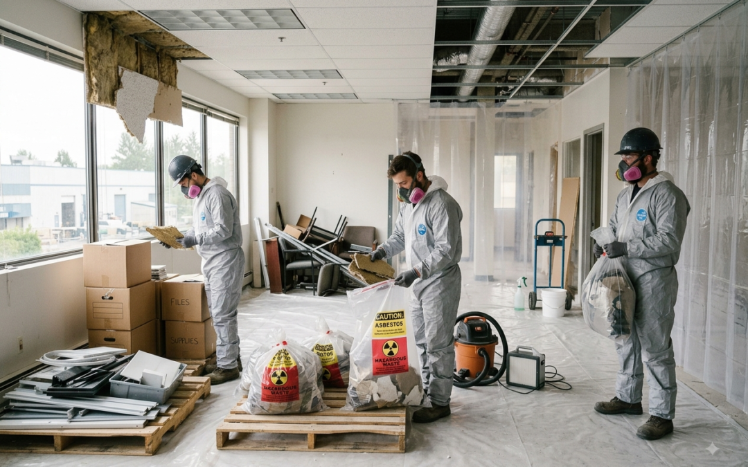 Commercial Asbestos Waste Disposal Burnaby: What If Asbestos Is Found Mid-Project?
