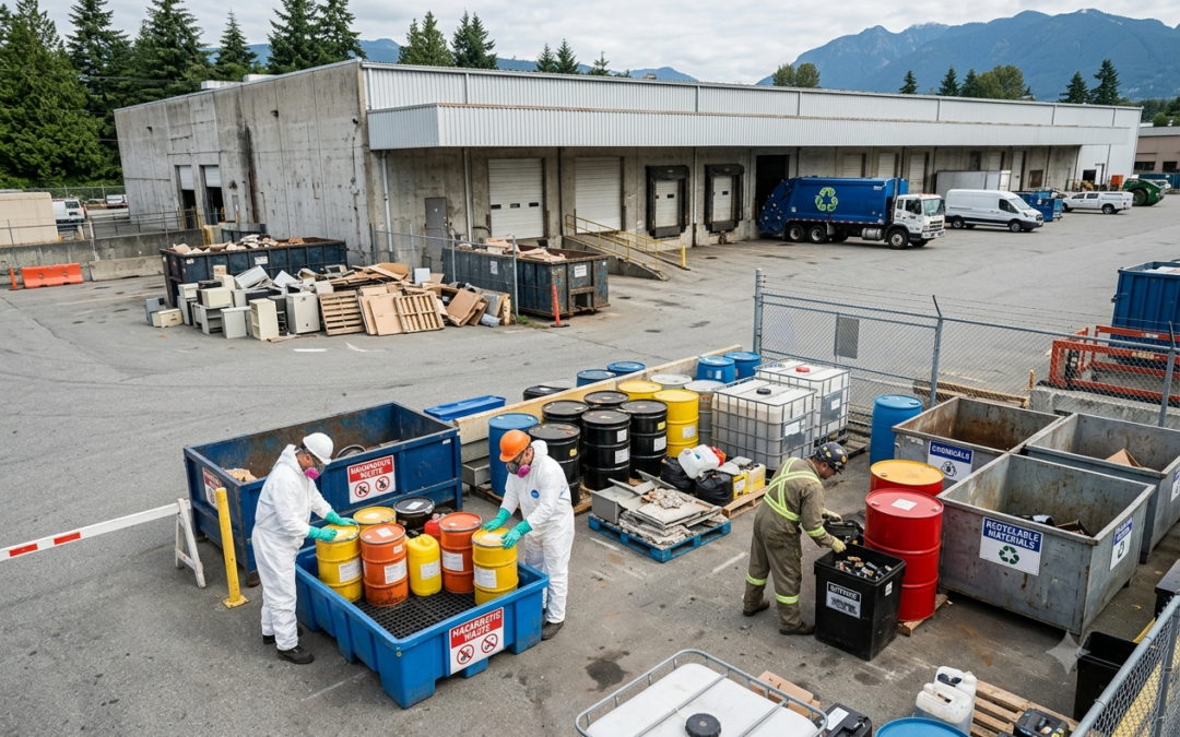 When Do Burnaby Commercial Cleanouts Require Hazardous Waste Disposal?