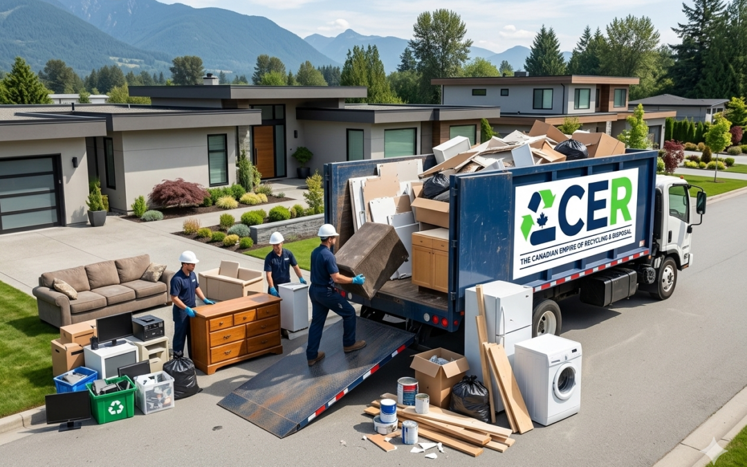 Junk Removal Chilliwack cleanup crew removing furniture and construction debris
