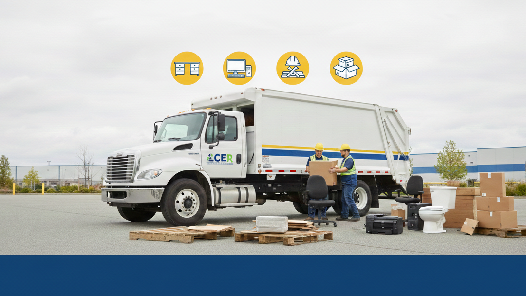 What Items Are Accepted in Commercial Junk Removal in Langley?