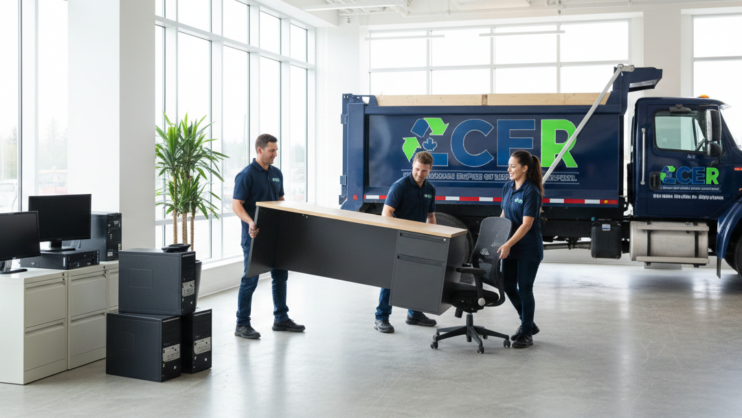 Office Cleanouts Made Easy with Commercial Junk Removal Langley