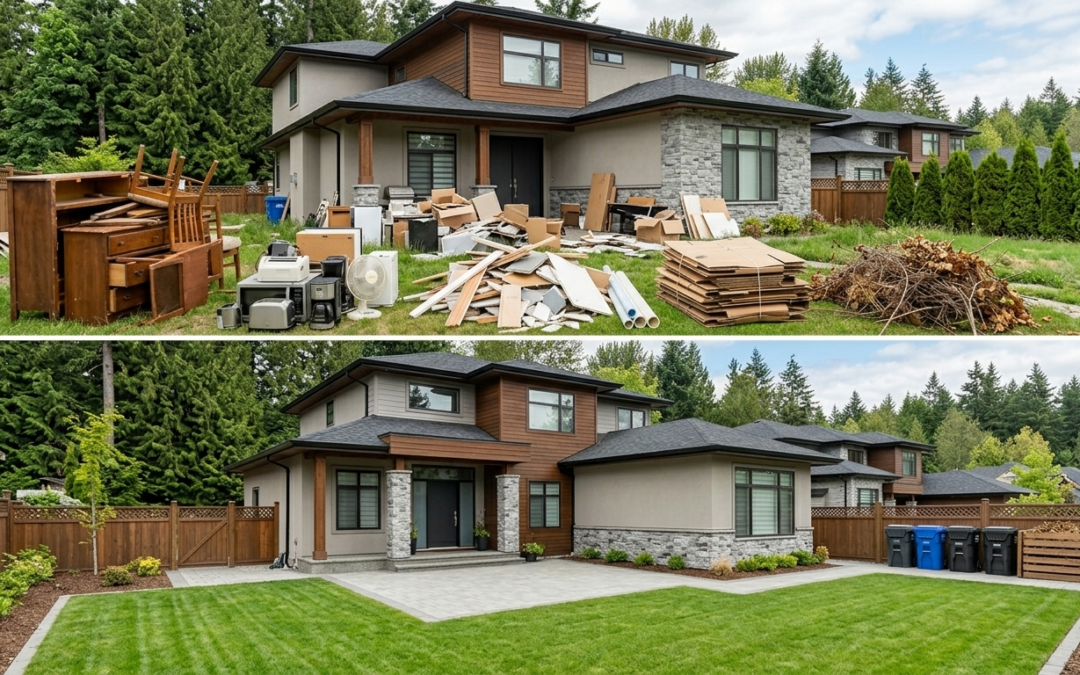 Junk Removal Services Langley property cleanup project.