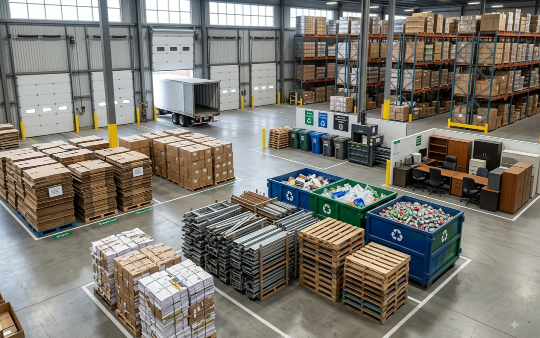 Commercial Junk Removal Services Langley: What Should Go to Recycling Before Removal?