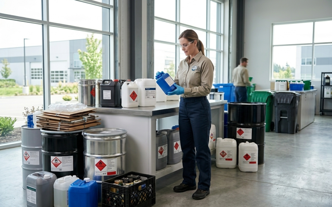 When Does Commercial Waste Become Hazardous Waste in Langley?