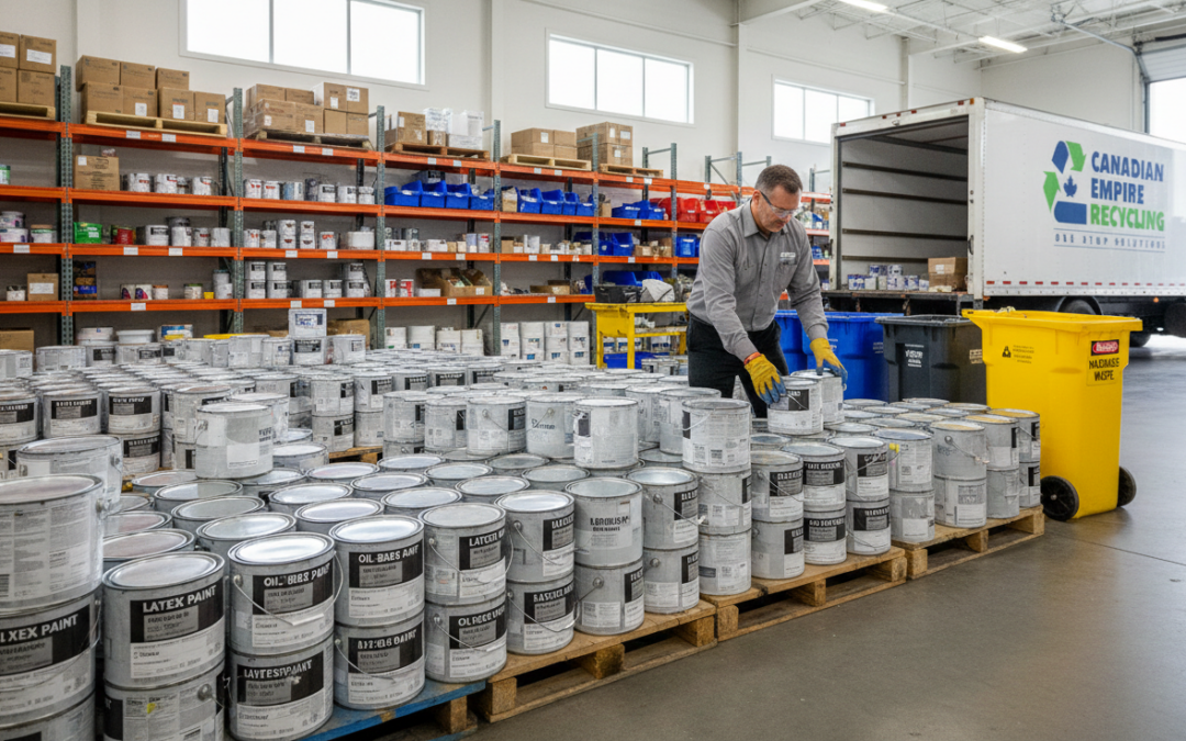 What Types of Paint Qualify for Commercial Paint Recycling in Maple Ridge?