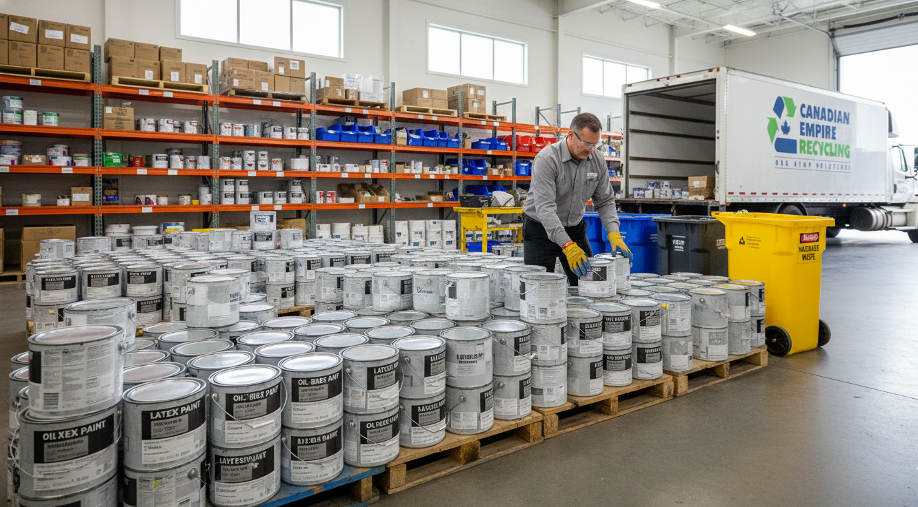 Maple Ridge Recycling Guide What Types of Paint Qualify for Commercial Paint Recycling in Maple Ridge?