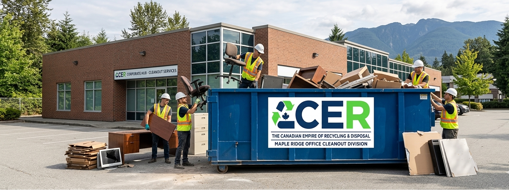 Commercial Property Cleanouts Made Easy with Bin Rental in Maple Ridge