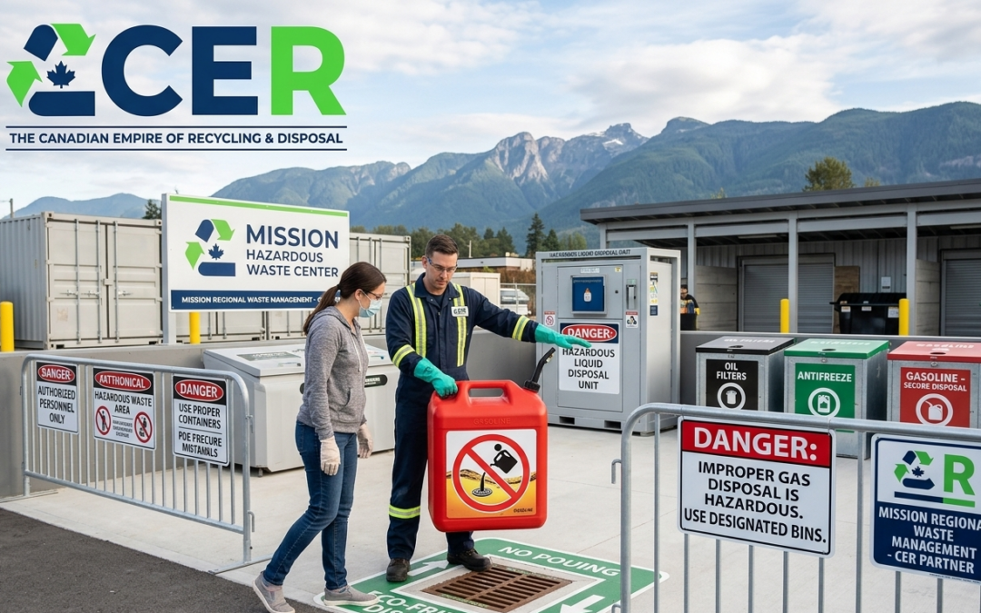 Can You Pour Old Gasoline Away in Mission?