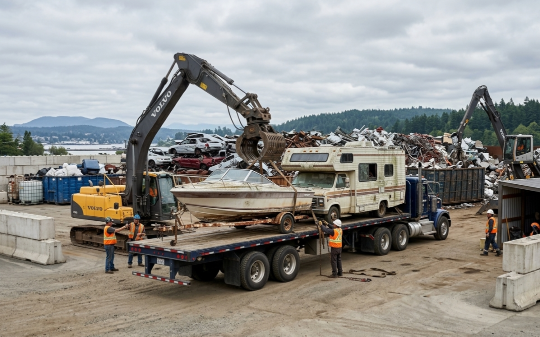 Old Boat or RV Taking Space? Try Disposal Services in Nanaimo