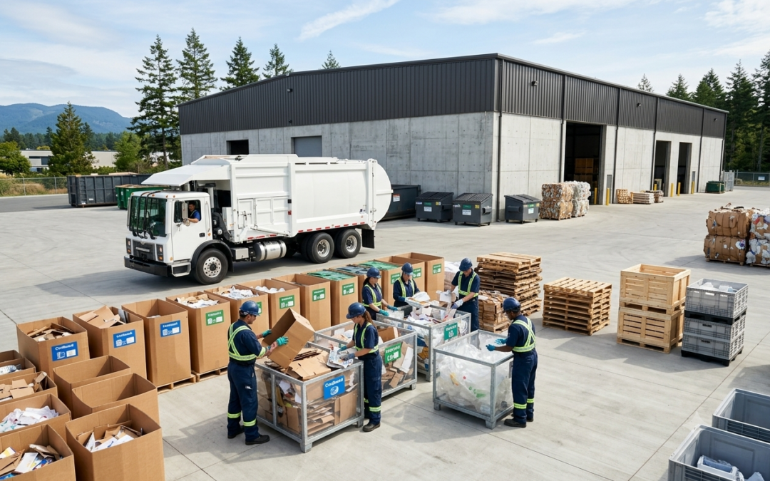 Commercial Waste Recycling Nanaimo service manages business waste collection, recycling
