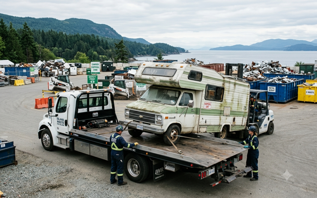 Camper Disposal in Nanaimo for Commercial Waste – RV & Camper Removal Services