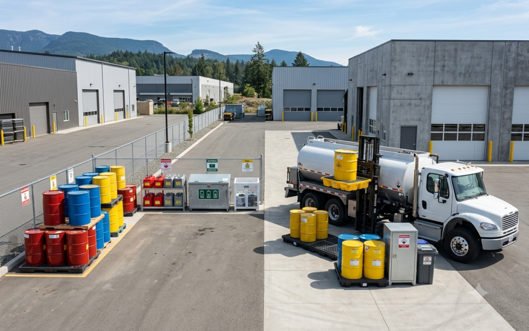 Hazardous waste pickup and drop-off services in Nanaimo