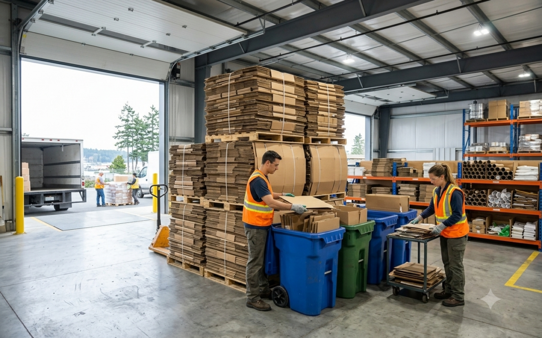 Commercial Waste Recycling Nanaimo cardboard recycling