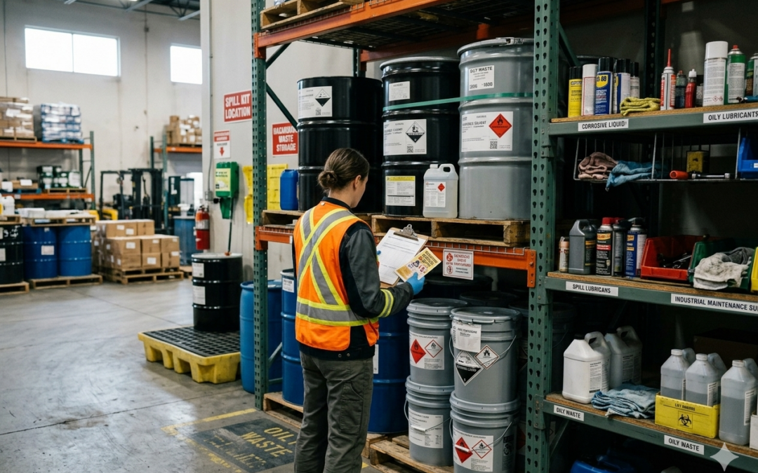 Hazardous Waste Disposal Port Coquitlam property inspection identifying potentially hazardous materials