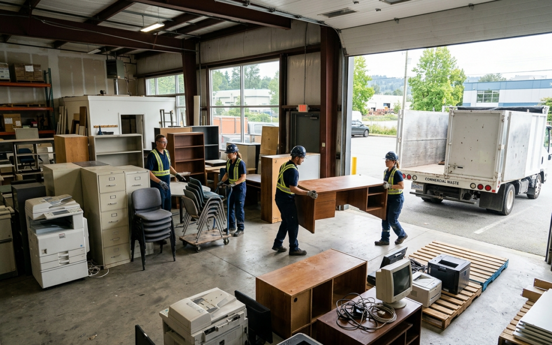 How Can Businesses Clear Out Unused Equipment and Furniture in Port Coquitlam?