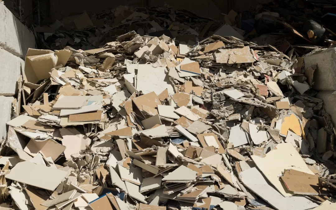 How Commercial Sites Should Handle Drywall Waste