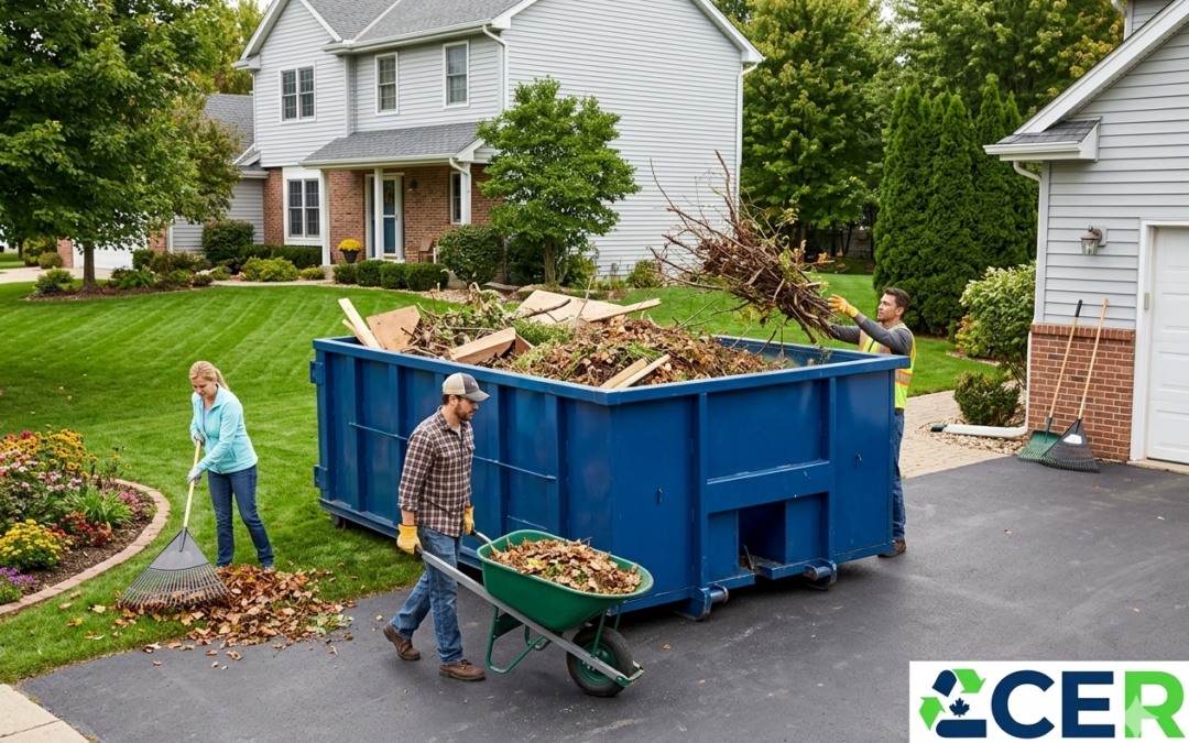 Yard Cleanup Hacks: Use a Dumpster and Save Time
