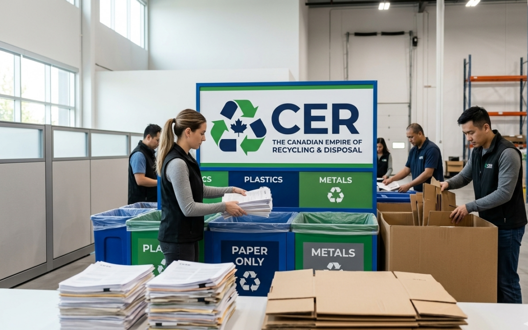 collecting papers for paper recycling Richmond