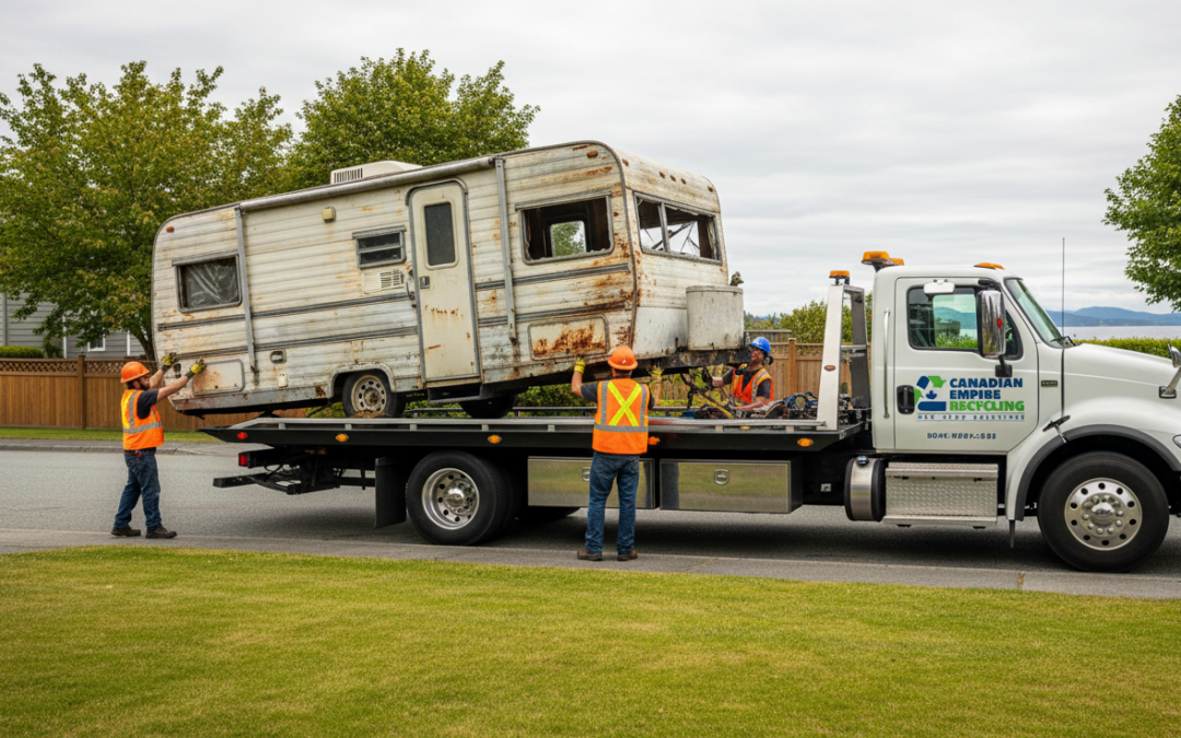 What to Do with a Damaged or Abandoned Camper in Victoria?