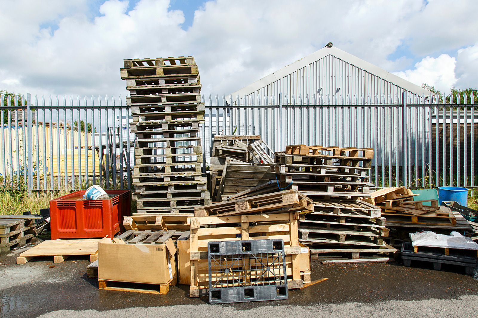 Wooden Pallets Commercial Waste Services In Coquitlam