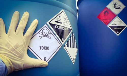 Hazardous waste disposal 6 stock photo warning symbol chemical hazard chemical container industry