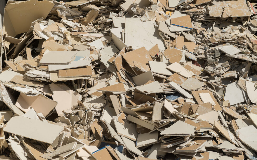 Commercial drywall waste disposal