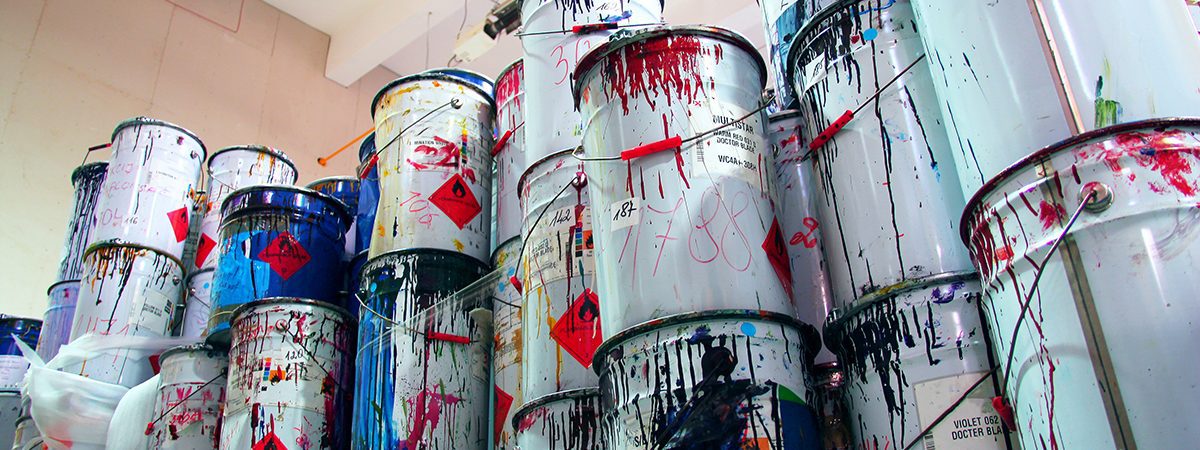 paint disposal banner