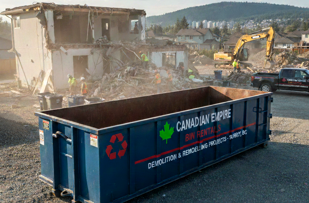 Bin Rentals for Demolition and Remodeling Projects in Surrey
