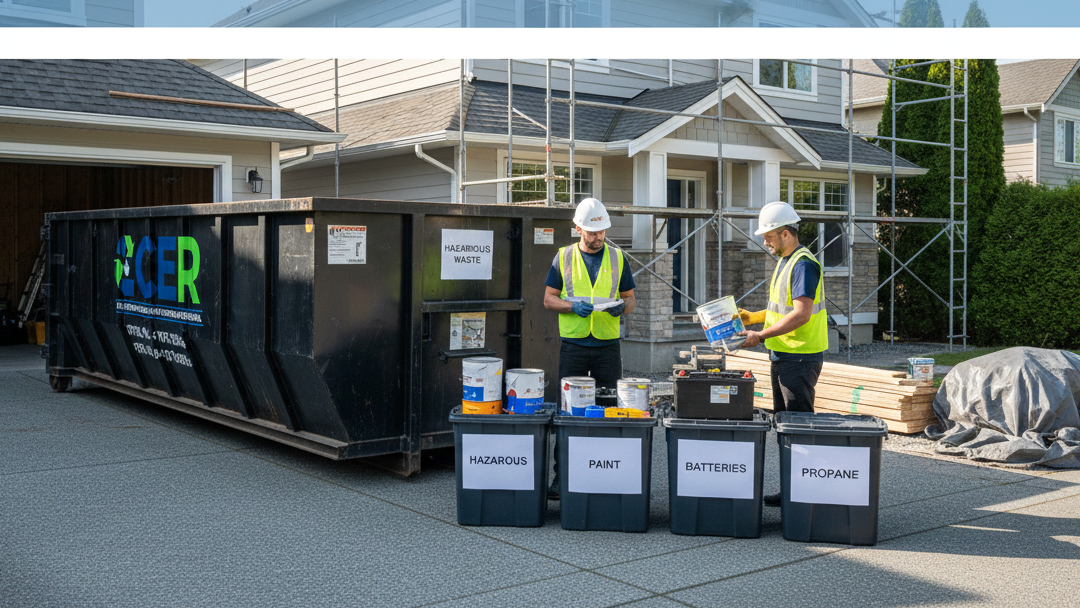 Hazardous Items You Must Remove Before Your Dumpster Arrives
