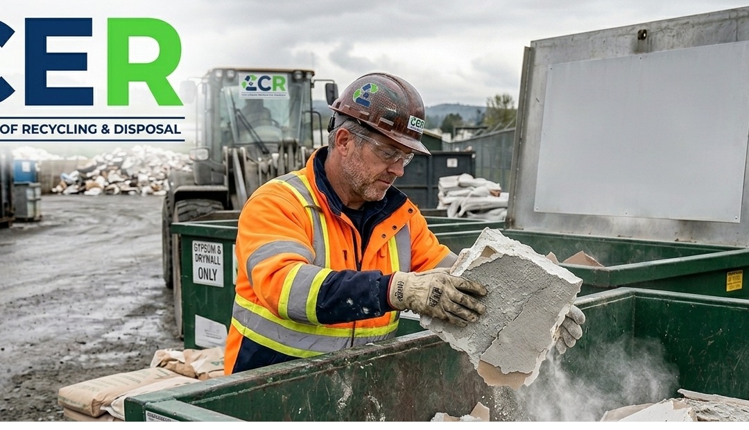 Drywall Disposal in Surrey: Why Gypsum Waste Cannot Go to Standard Landfills